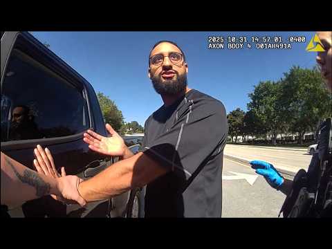 Dad Sleeps at the Wheel in Middle of Busy Road