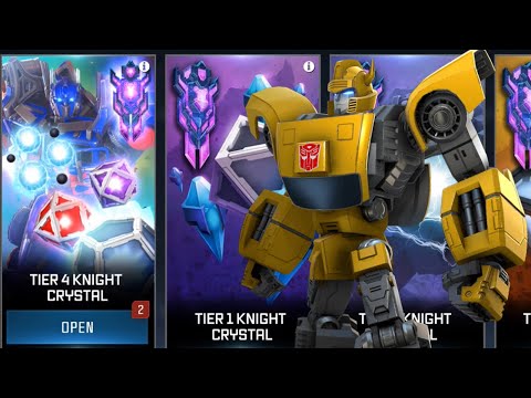 Transformers FTF 2 Tier 4 knight crystal opening