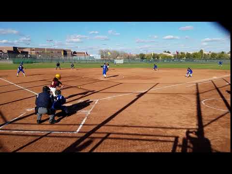 Isabela Aros Infield Single vs. Westview 2/28/2018