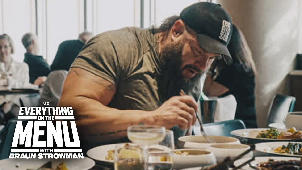 Braun Strowman perfects and devours cheese curds: Everything on the Menu