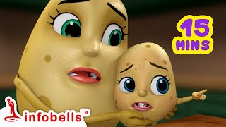 Download lagu உருளைக்கிழங்கு செல்லக்குட்டிக்கு வேண்டாம் குட்டிப் பூச்சாண்டி | Tamil Rhymes for Children| Infobells mp3