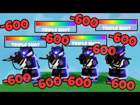 We did 4 Vanessa + 4 Archer for CRAZY DAMAGE... (Roblox Bedwars)