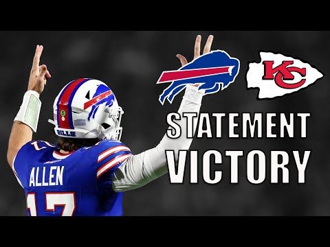 The Buffalo Bills MAKE A STATEMENT vs the Kansas City Chiefs