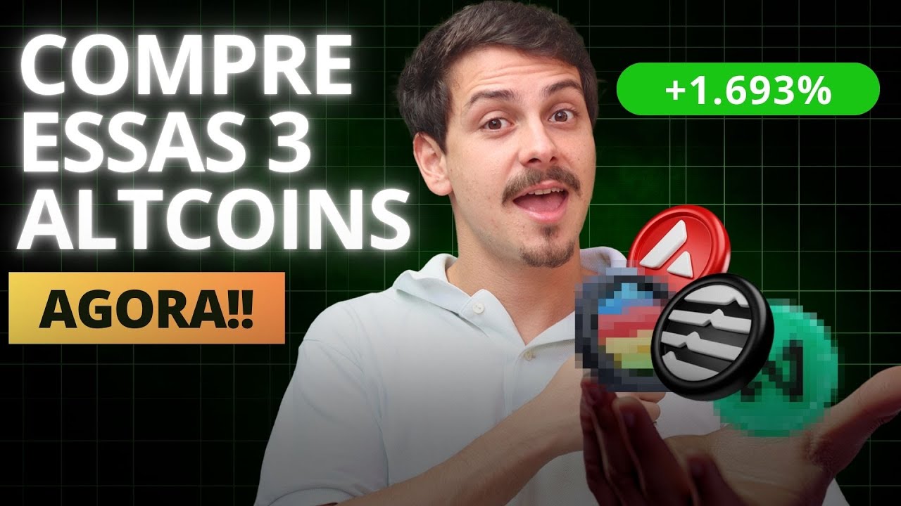 🚨Altcoins Prestes a EXPLODIR!!! ÚLTIMA Chance!!!!!
