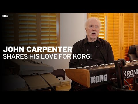 John Carpenter shares his love for Korg!
