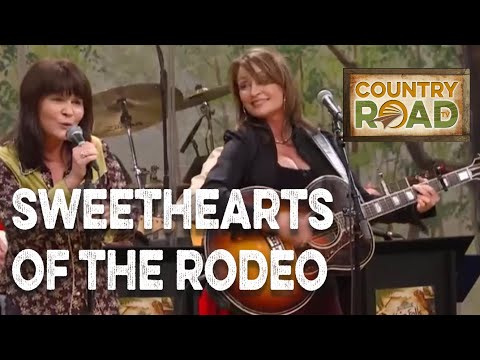 Sweethearts of the Rodeo  "Midnight Girl in a Sunset Town"