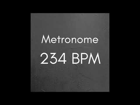 234 BPM Metronome for Better Practice