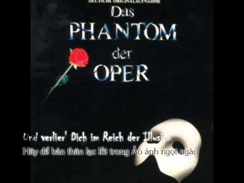 [Lyric + Vietsub] Die Musik der Dunkelheit - Das Phantom der Oper
