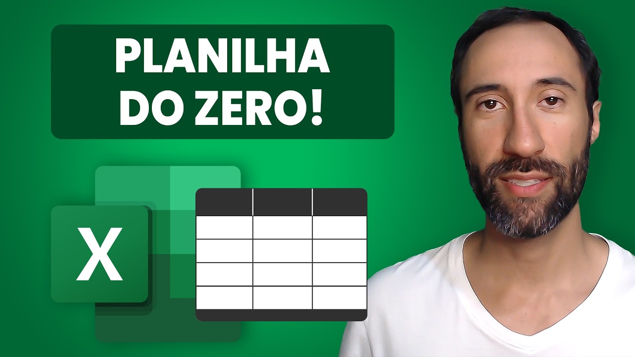 Como Criar Planilha no Excel do Zero