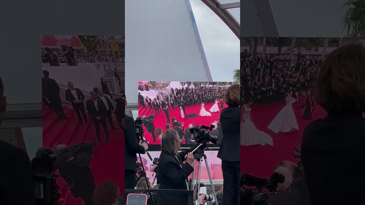 2025.05.17 Zhou Ye's big screen debut appearance at Cannes Film Festival 2025!