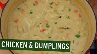 Chicken and Dumplings the Easy Way!