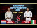Final 100Kg Simeon CATHARINA NED Vs Gennaro PIRELLI ITA European JUDO Championships 2026