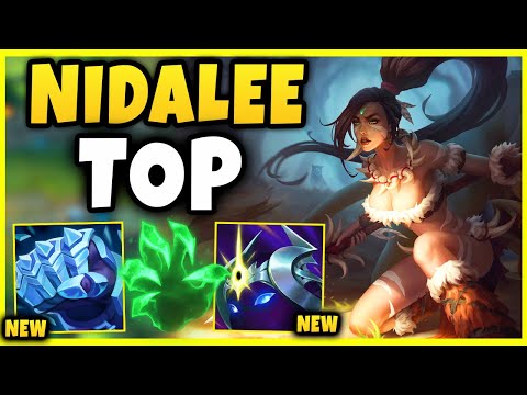AP Bruiser Tank Nidalee Top Is Seriously Strong D3 MMR Game - League of Legends