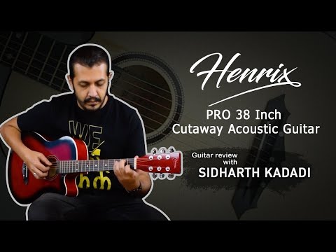 Bajaao Select | Henrix PRO Cutaway Acoustic Guitar | Guitar Review with Sidharth Kadadi