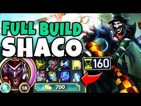 WHEN AP SHACO GETS FULL BUILD!! (160 ABILITY HASTE) - League of Legends