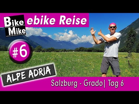 The Alpe Adria Cycle Path | From Salzburg across the Alps to the Mediterranean Sea at Grado | Sta...