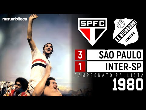 São Paulo 3x1 Inter-SP | 1980 | THE VITAL COMEBACK FOR THE TITLE!🏆