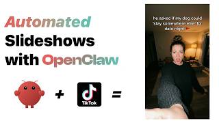 i taught openclaw to replace my content team. now it posts tiktoks at 3am for 2¢ a slide.