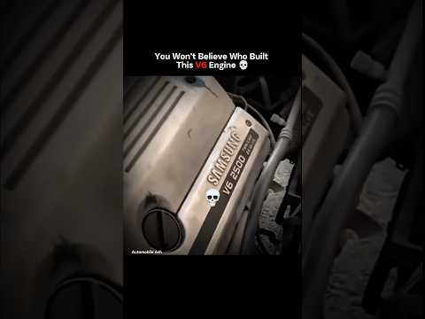 Samsung Made a V6 Engine 🤯 #automobile #samsung