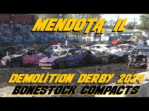 BONESTOCK COMPACT MENDOTA IL DEMOLITION DERBY 2024