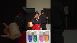 matching the glass color challenge//money game challenge #challenge #competition