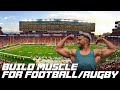 How to Build Muscle Mass for SPORTS!