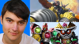 Download lagu Kamen Rider X Super Sentai All Mecha Combinations (Reaction) mp3