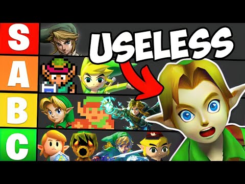Ranking How USELESS Link is in Every Zelda Game