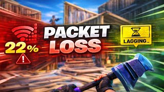 Fortnite Lag & Ping Spikes FIXED | Stable Ping + No Packet Loss