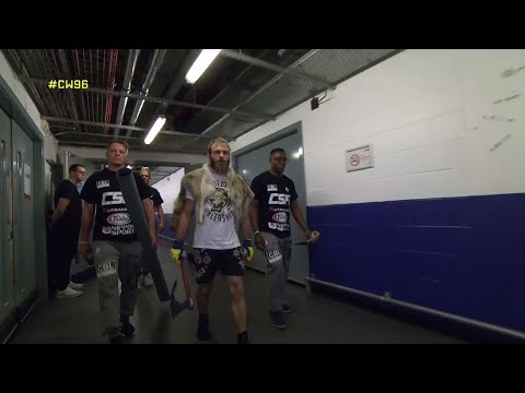 Søren Bak's eerie walkout at Cage Warriors 96