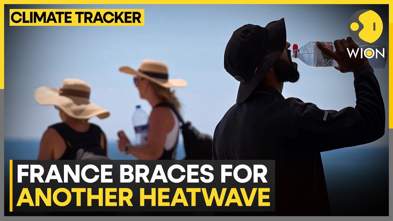 France Braces for Scorching Heatwave as Temperatures Near 40°C | WION Climate Tracker