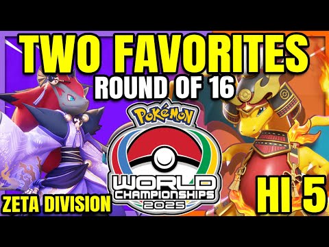 TWO FAVORITES TO WIN IT ALL Zeta Division vs HI 5 - World Championships | Pokemon Unite