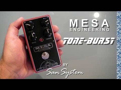 Mesa Engineering Tone Burst Boost/Drive Guitar Pedal USA image 9