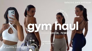 HAUL DE SHEIN *GYM EDITION* | Tops, leggins & accesorios para entrenar + primeras impresiones + TEMU