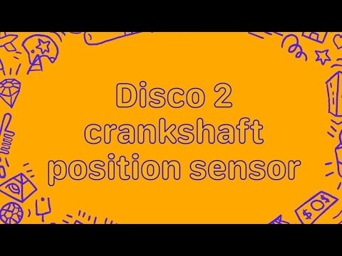 Land Rover discovery 2 crankshaft position sensor location removal