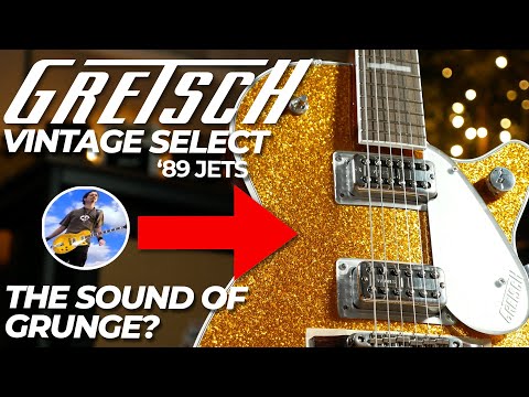 Gretsch G6129T-89 Vintage Select '89 - Sparkle Jet - Gold Sparkle Finish w/Case image 13
