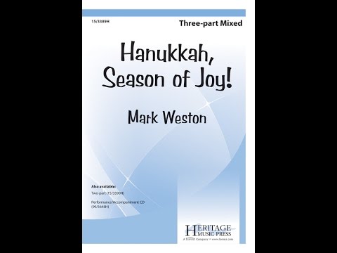 Hanukkah Season of Joy (3pt Mixed) - Mark Weston