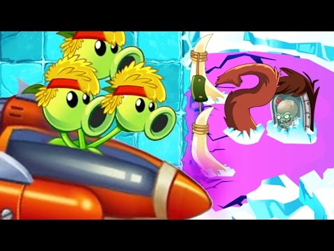 Plants vs Zombies 2 - Max Level Plants vs Zomboss! PVZ 2