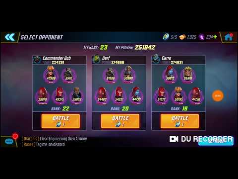 Defeating Brotherhood with The Defenders in Arena - Marvel Strike  Force