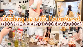 NEW ✨ HOMEMAKING MOTIVATION 2024 | CLEAN RESTOCK ORGANIZE WITH ME | REALISTIC HOUSE CLEANING ROUTINE
