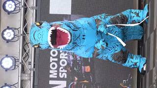 2024 SUPER FORMULA Rd.6/7 FUJI RQ10/E 笠原美香 スーパーティラノサウルスレースPR 日曜日レースクイーンステージ 4K