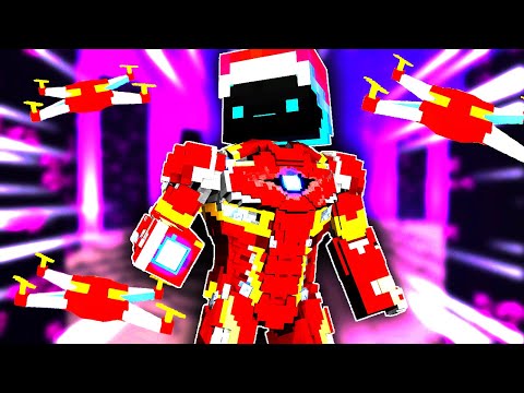 Soulraven -  Minecraft BUT I'm Iron-Man..!  (I have drones)