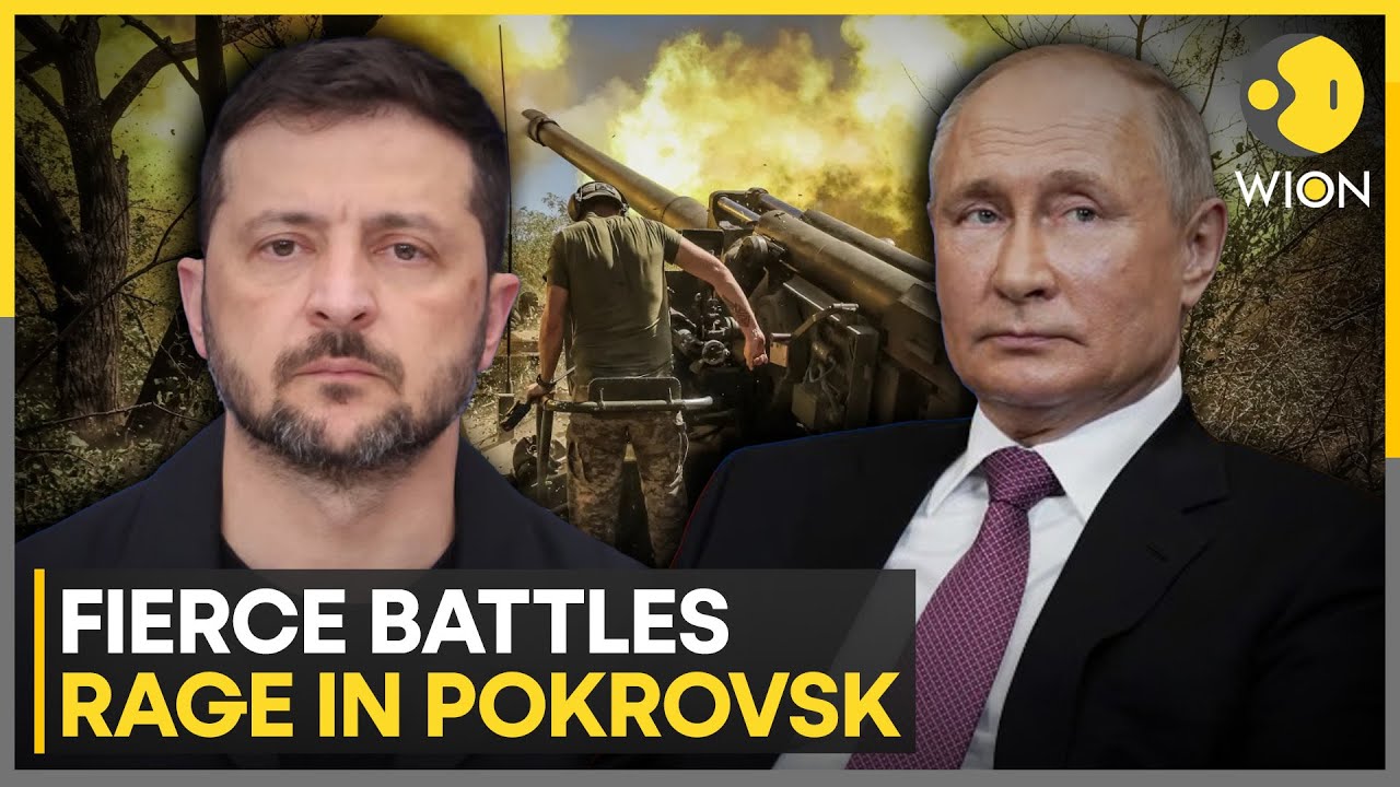 Russia-Ukraine War: Russia Moves Into Pokrovsk, Ukraine Defends Key Sites | WION