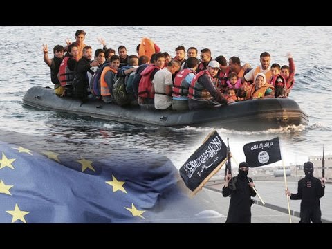 Click to Watch the Europe admits terrorists arriving hidden among refugees, more attacks imminent video