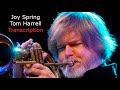 Joy Spring/Clifford Brown-Tom Harrell's (Bb) Transcription. Transcribed by Carles Margarit.