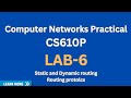cs610P LAB-6| Step-by-Step Guide to Computer Networks Practical |VU CS610P-LAB-6