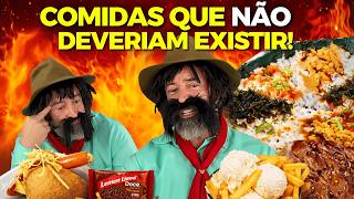 COMIDAS QUE NÃO DEVERIAM EXISTIR | PROGRMA BAGUAL DO GAUDÊNCIO