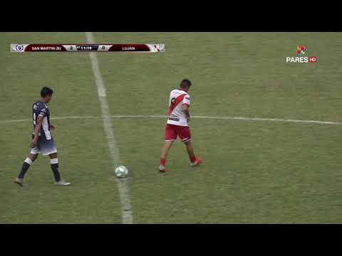 San Martín (B) vs Luján por PAREStv - Fecha 16 (Apertura 2019)