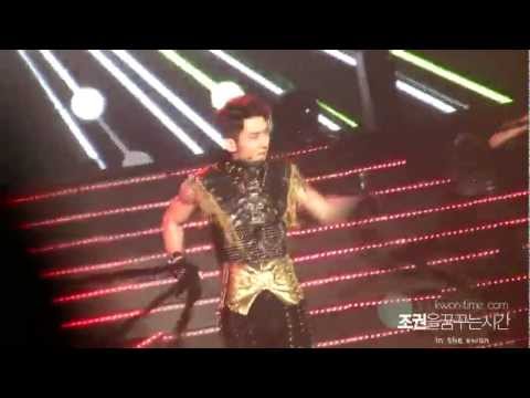120804 JYPNation 조권 Jokwon Animal fancam (feat. missA_jia, missA_min)