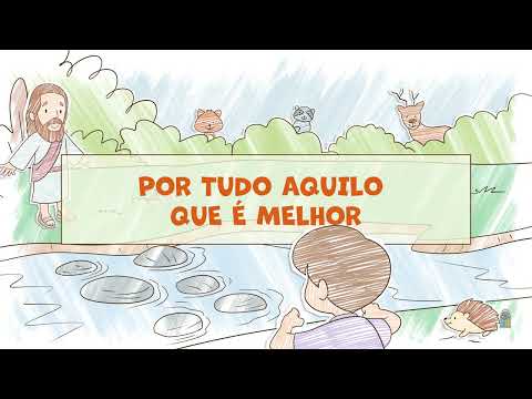Novo Hinário Adventista • Hino 545 • Sou Feliz • Lyrics • Infantil